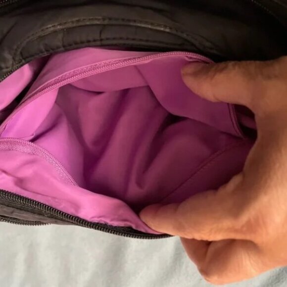 TRAVELON’s Anti-Theft Black Nylon Crossbody Bag - Picture 11 of 16